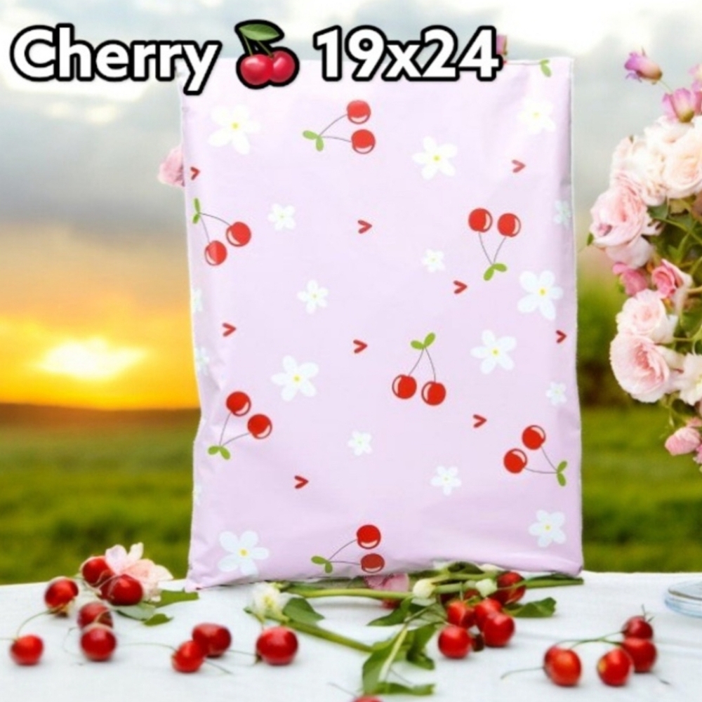 NEW 19"x24" Cherry Polymailers (10x)